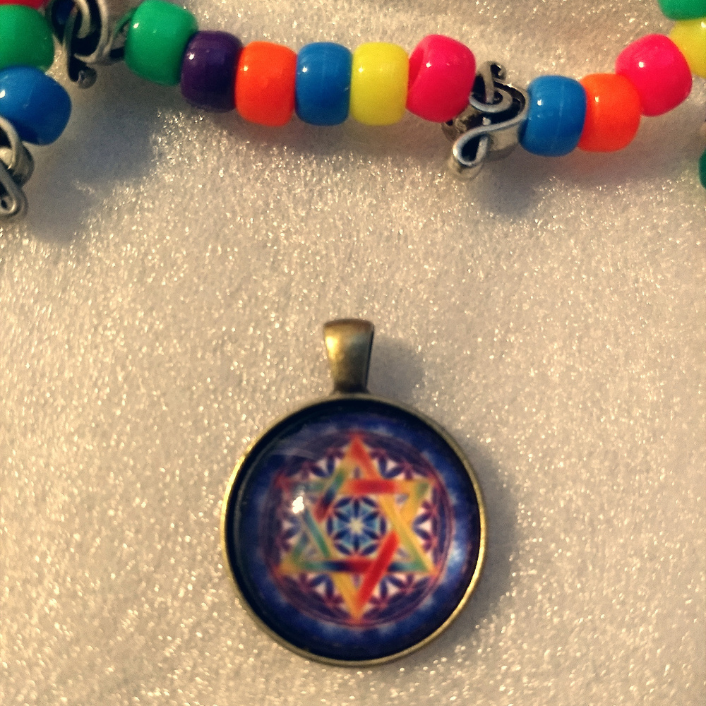 CHAKRA STAR - Necklace Pendant - Zen Fashion